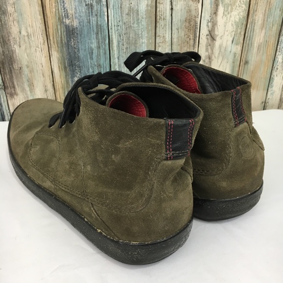 Fitflop Ike Boots Suede Casual Lace Up Ankle Boots - Picture 5 of 8